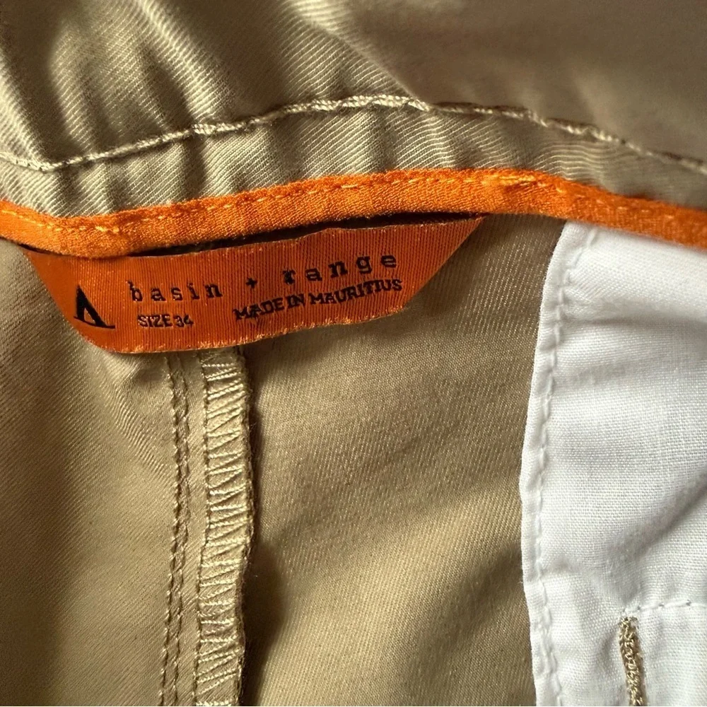 Basin + Range Khaki Pants 34